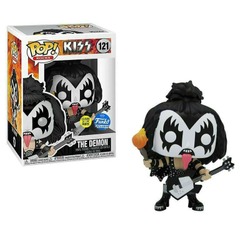 Funko Pop! Rocks: Kiss - The Demon 121 - Funko Exclusive - Glow in the Dark
